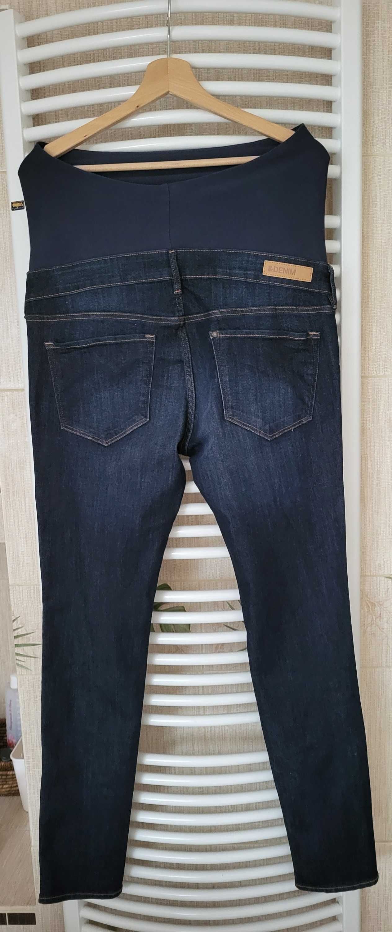 spodnie ciążowe rurki jeansowe Skinny Jeans H&M Mama 42/XL