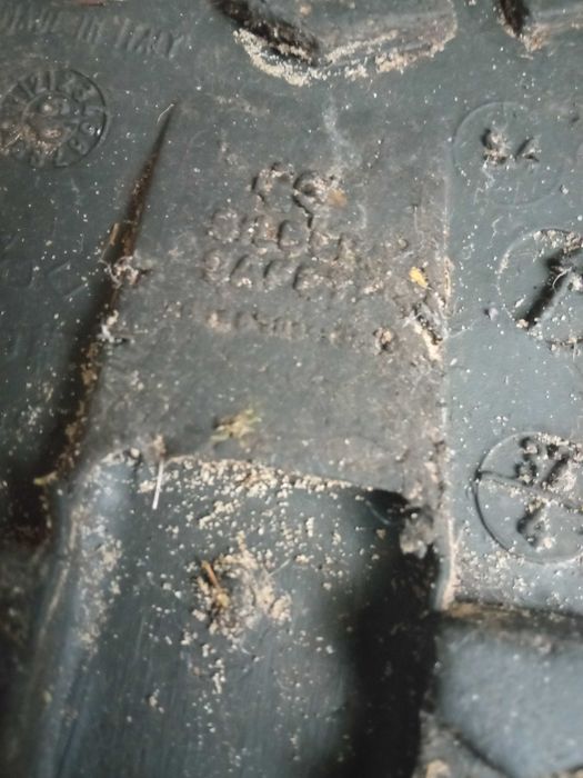 Silber ochronne buty gumowe z metalowym podnoskiem r 37 / 24,5