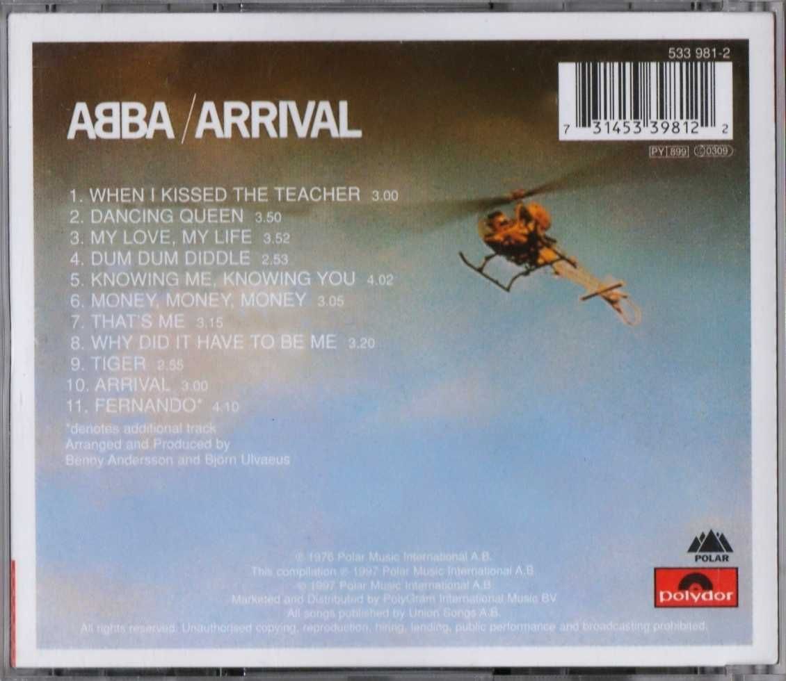 ABBA - Arrival Płyta CD