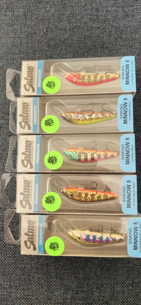Salmo Minnow 5cm tonące