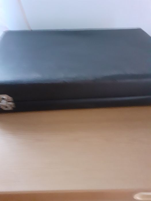 Skórzany neseser z prl