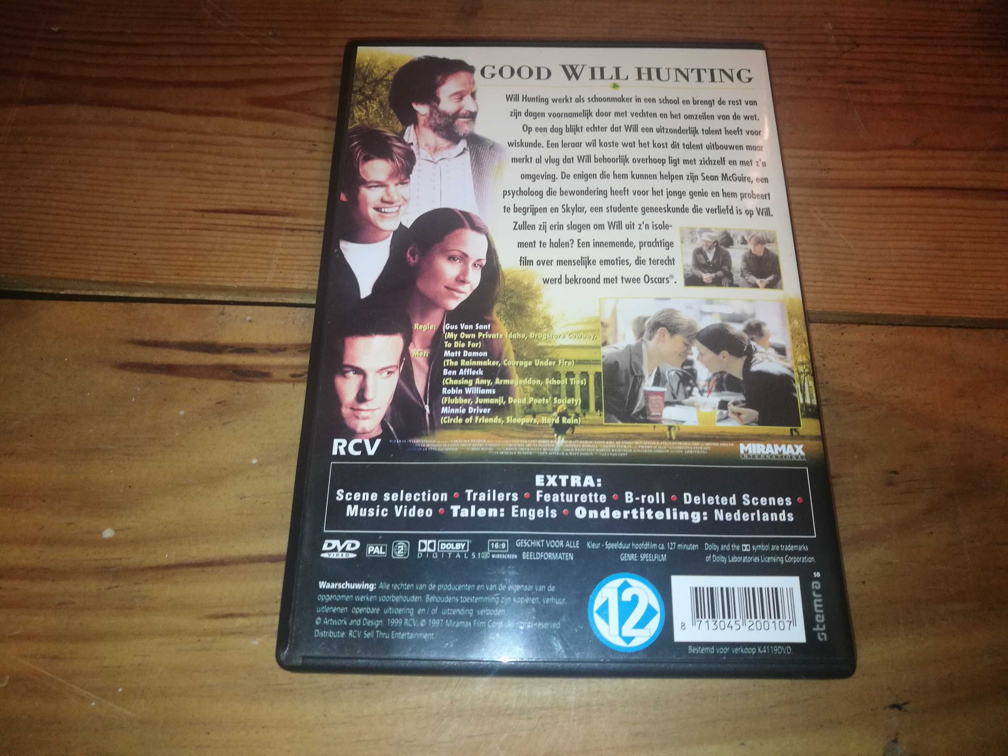 Good Will Humting DVD (sem legendagem)