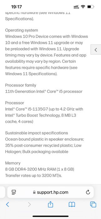 Laptop hp elitebook 830 g8