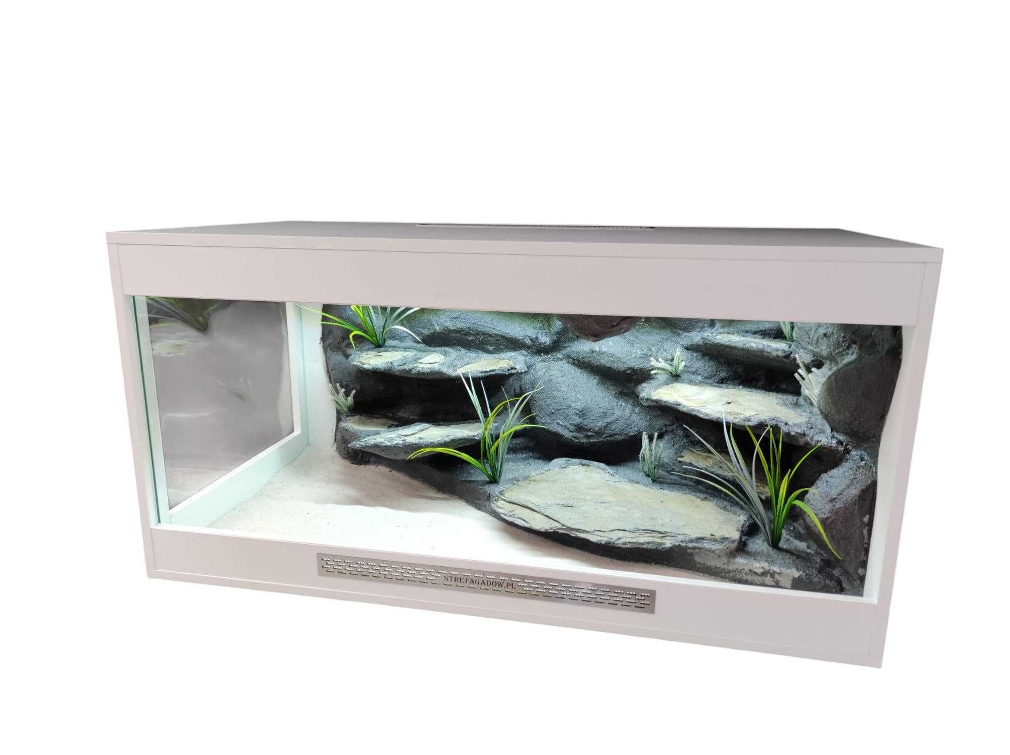 Terrarium pustynne nr737 120/60/60 dla agamy brodatej DOSTĘPNE