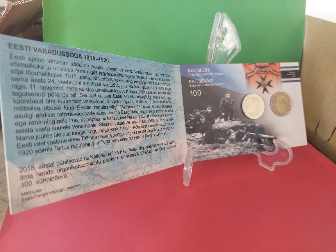 Moeda Cartão BU Estónia