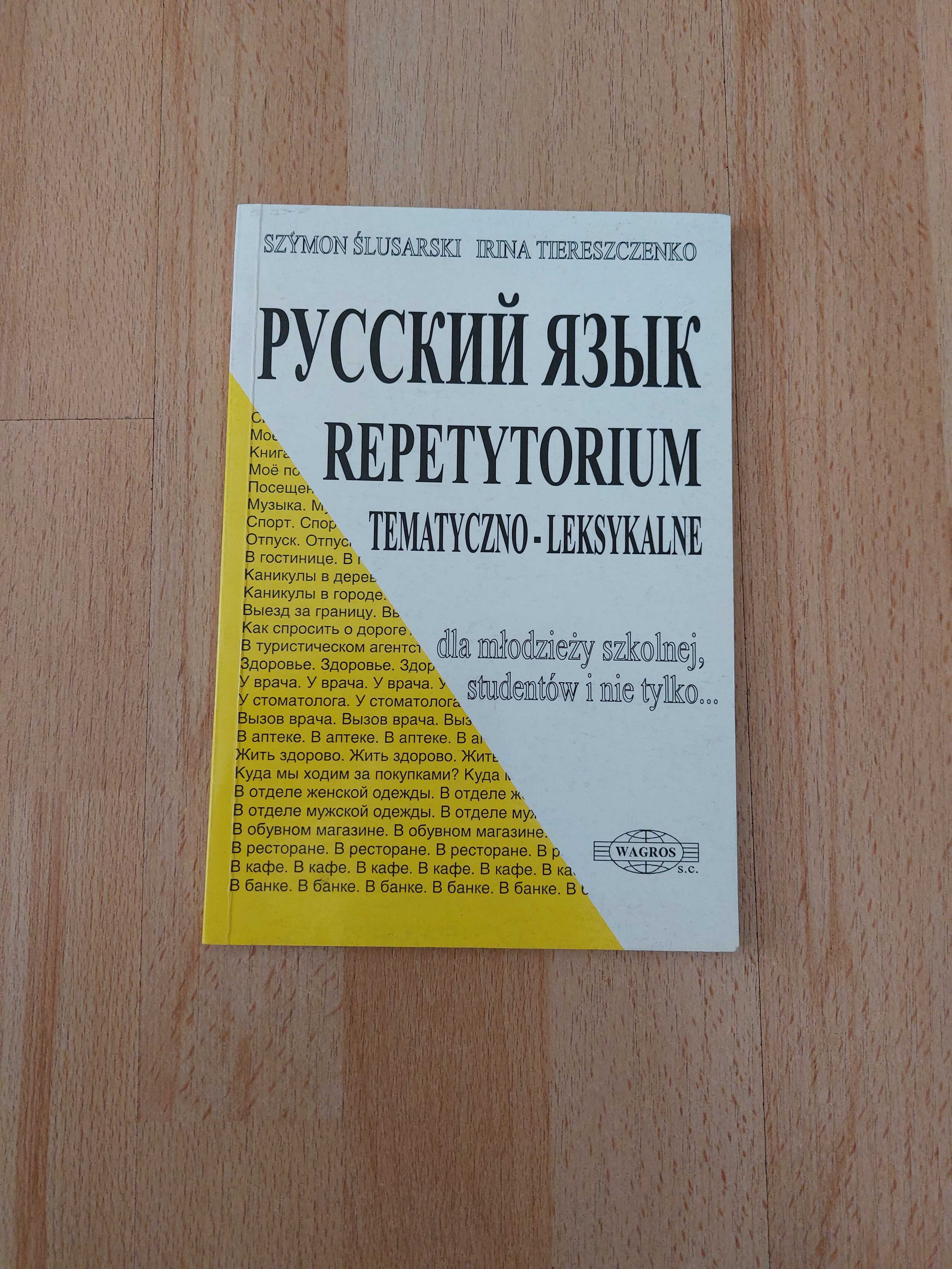 Ruskij jazyk repetytorium tematyczno-leksykalne Szymon Ślusarski