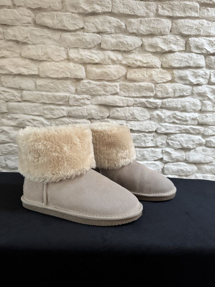 Emu śniegowce 38 CASSIS bezowe z Zalando