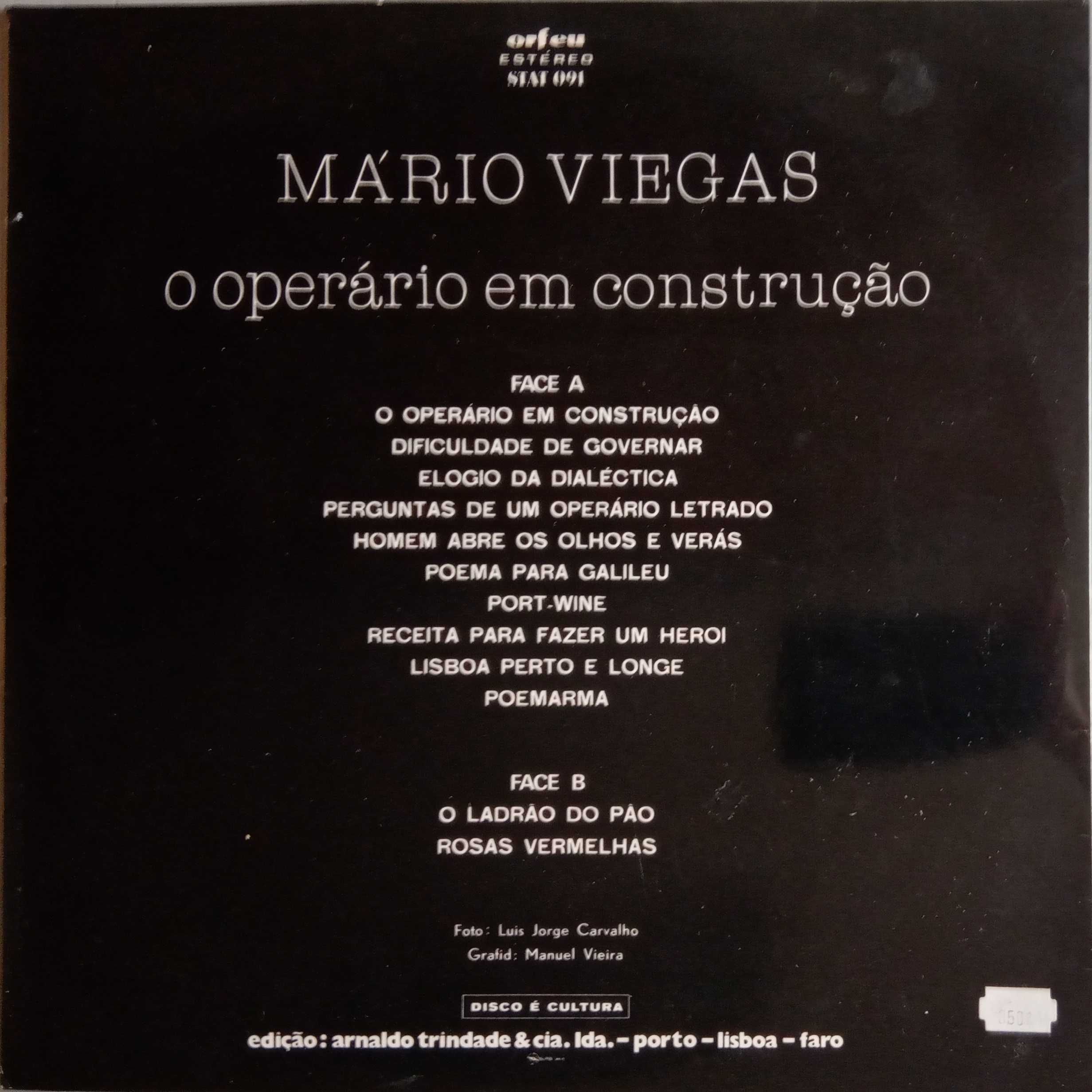 Mário Viegas	- - - - -	O Operário em Construção	- - - - -	LP