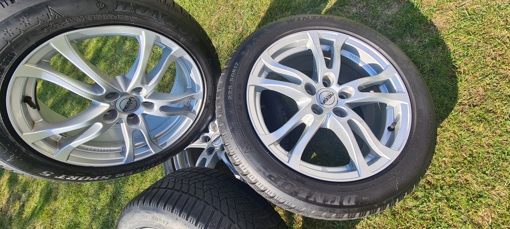 Felgi 17 Honda Accord 114,3 z oponami zimowymi