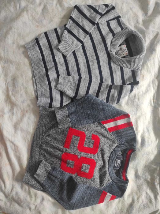 Sweterki niemowlece rozm. 80 firmy Primark