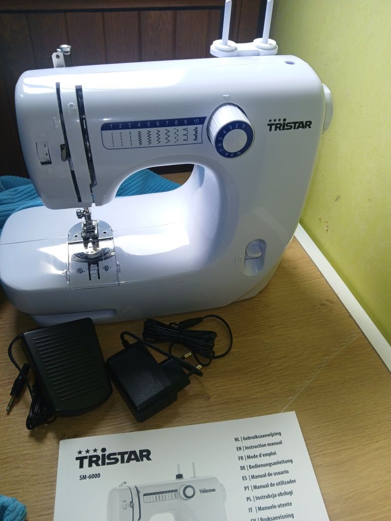 Maquina costura tristar sm6000 nova
