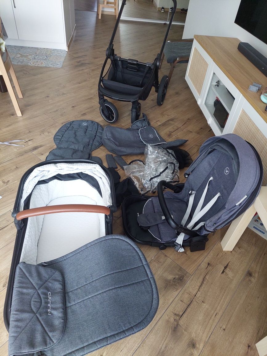 Muuvo Quick 2.0 gondola + spacerówka