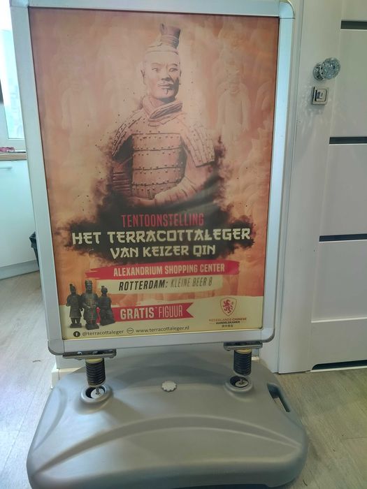 Potykacz reklamowy B2 dwustronny na wodę holenderski