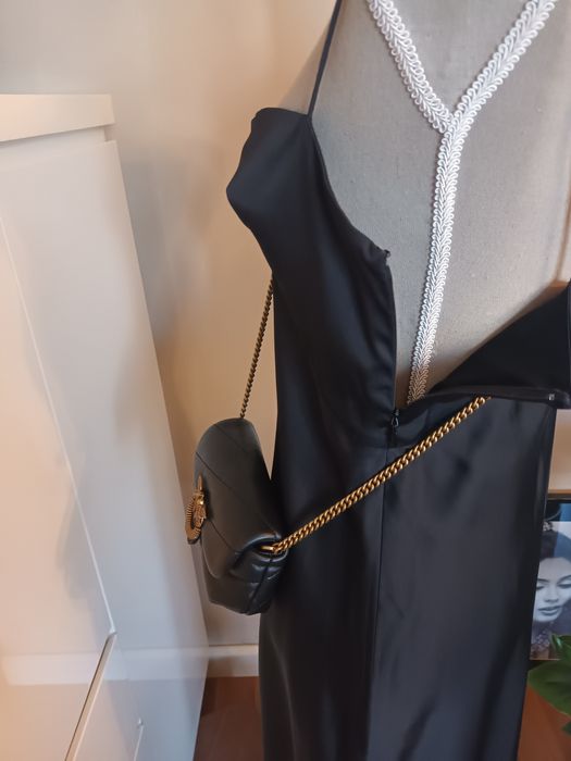 Sukienka satynowa Calvin Klein