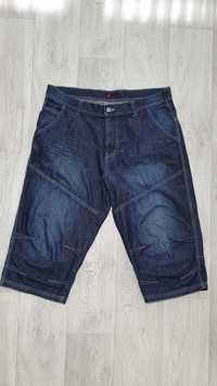 Удлиненные джинсовые шорты 52 размер