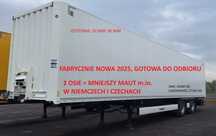 Krone KRONE SD Dry Liner Dwuosiowa naczepa furgon izoterma box kurierka amazon  2025 nowa naczepa Krone SD BOX furgon izoterma kontenert 2 osie amazon