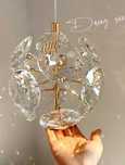 Lampa Wisząca LED: Lux Kryształki Złota 3-5m2 NOWA Cena z Wysyłką: 177