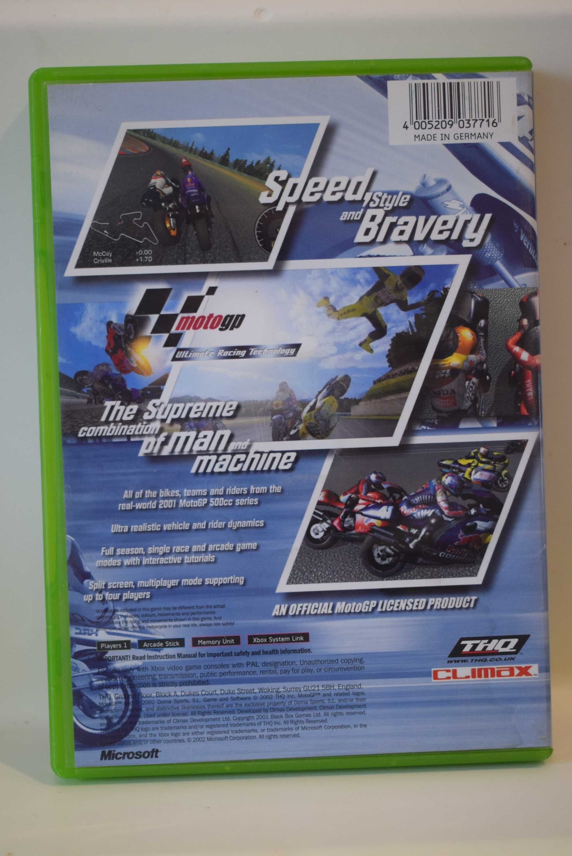 MotoGP Ultimate Racing Technology Xbox