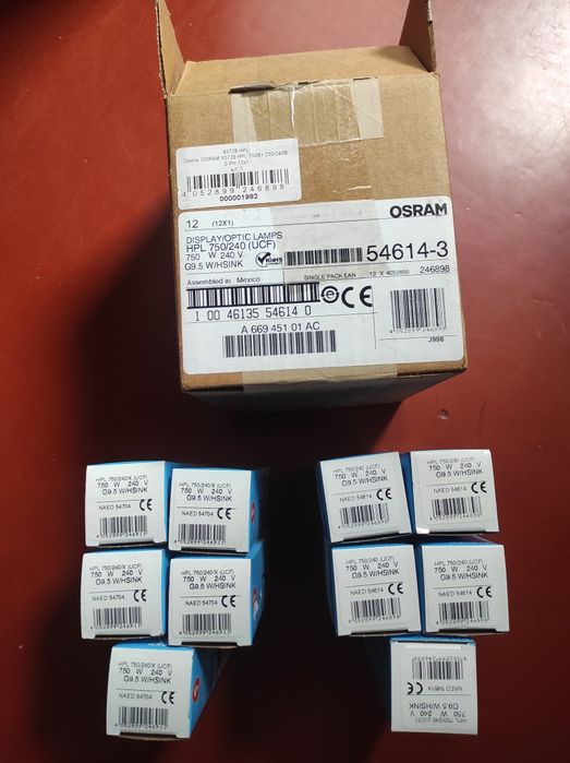 Osram HPL 750W 230V G9.5/