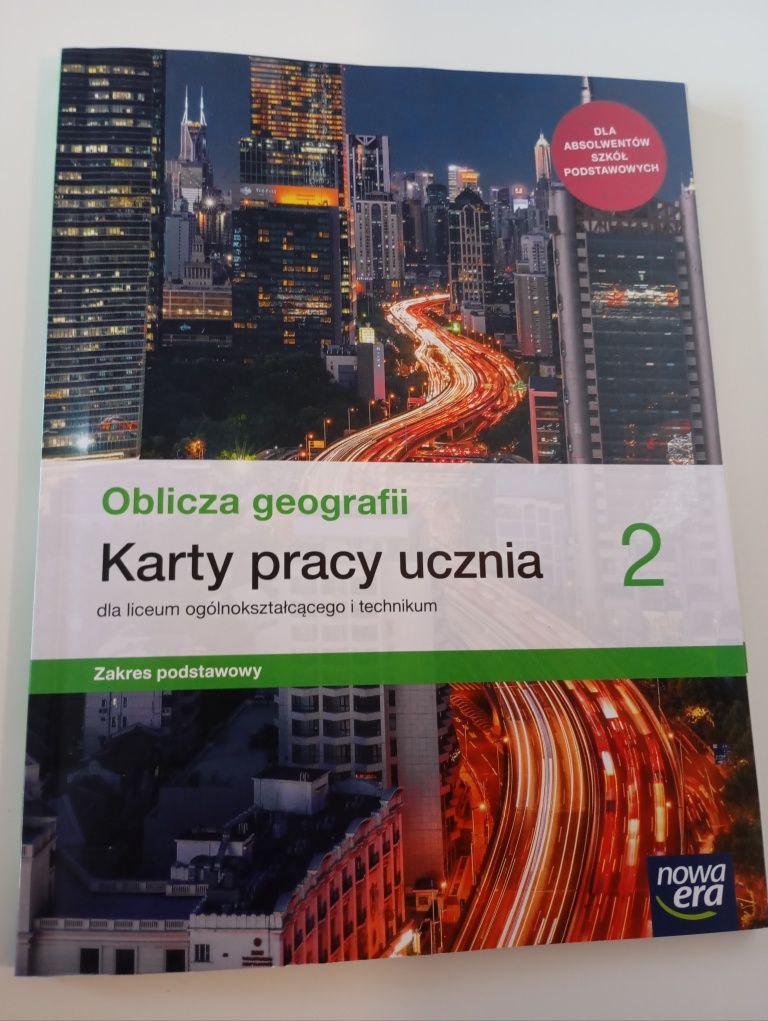 Oblicza geografii 2 karty i podręcznik