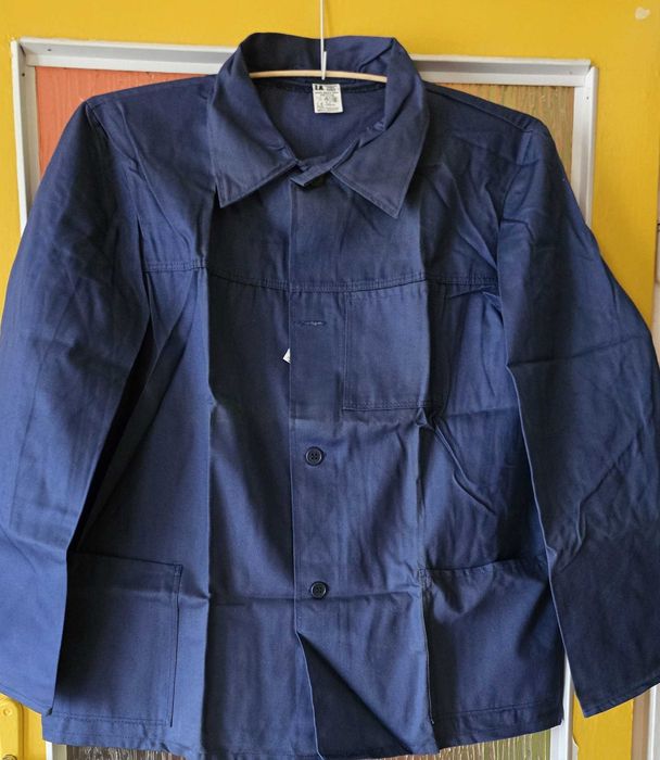 Super Kurtka robocza np. na działkę - lekka, cienka, drelich