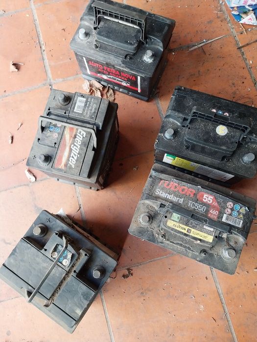 Baterias usadas,para desocupar