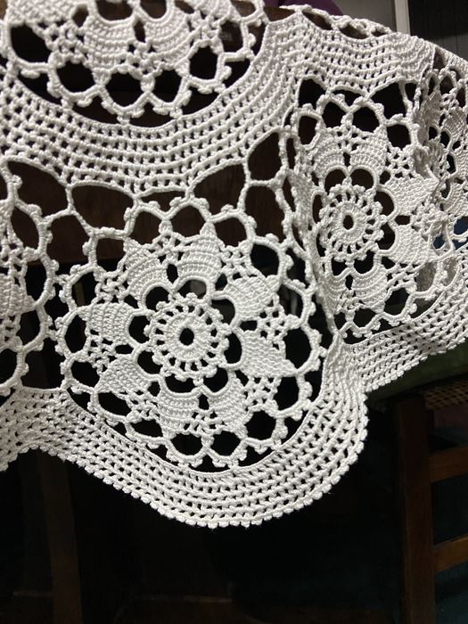 2 Toalhas de mesa novas de renda crochet