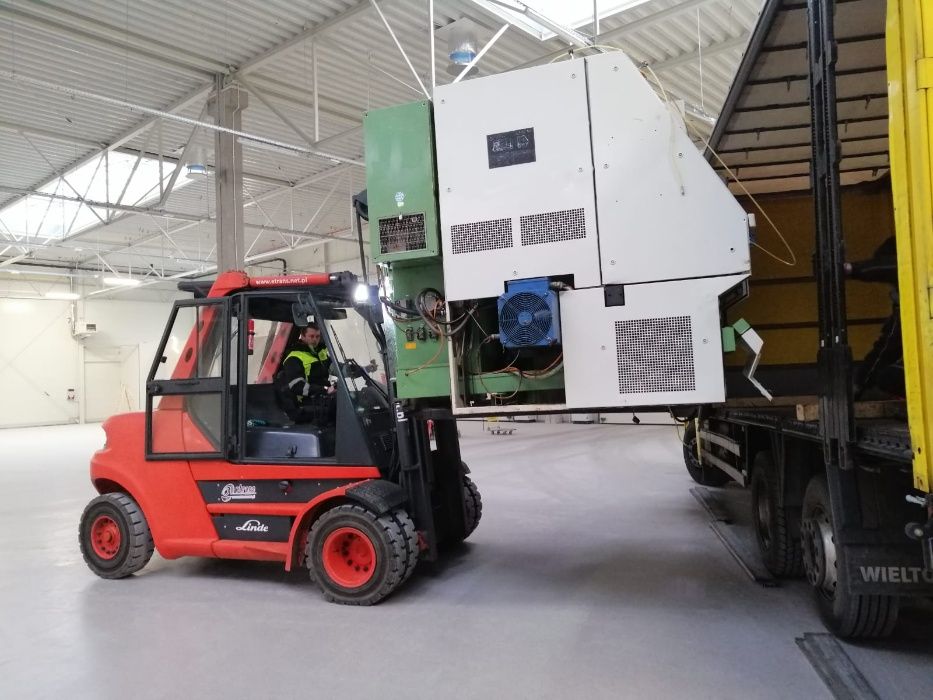 Wynajem wózka widłowego 10Ton 8Ton Relokacje Wózek widłowy 8Ton 10ton