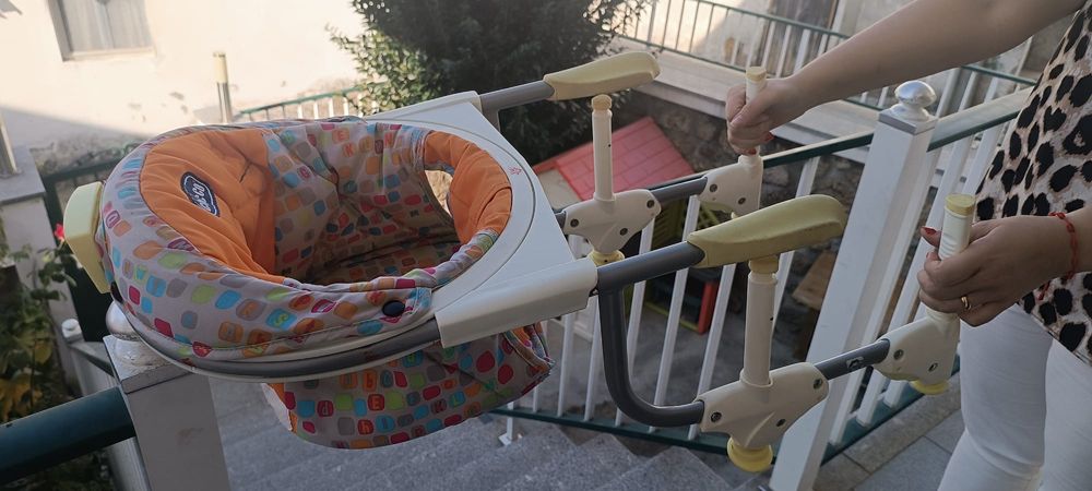 Cadeira refeição rotativa portátil CHICCO