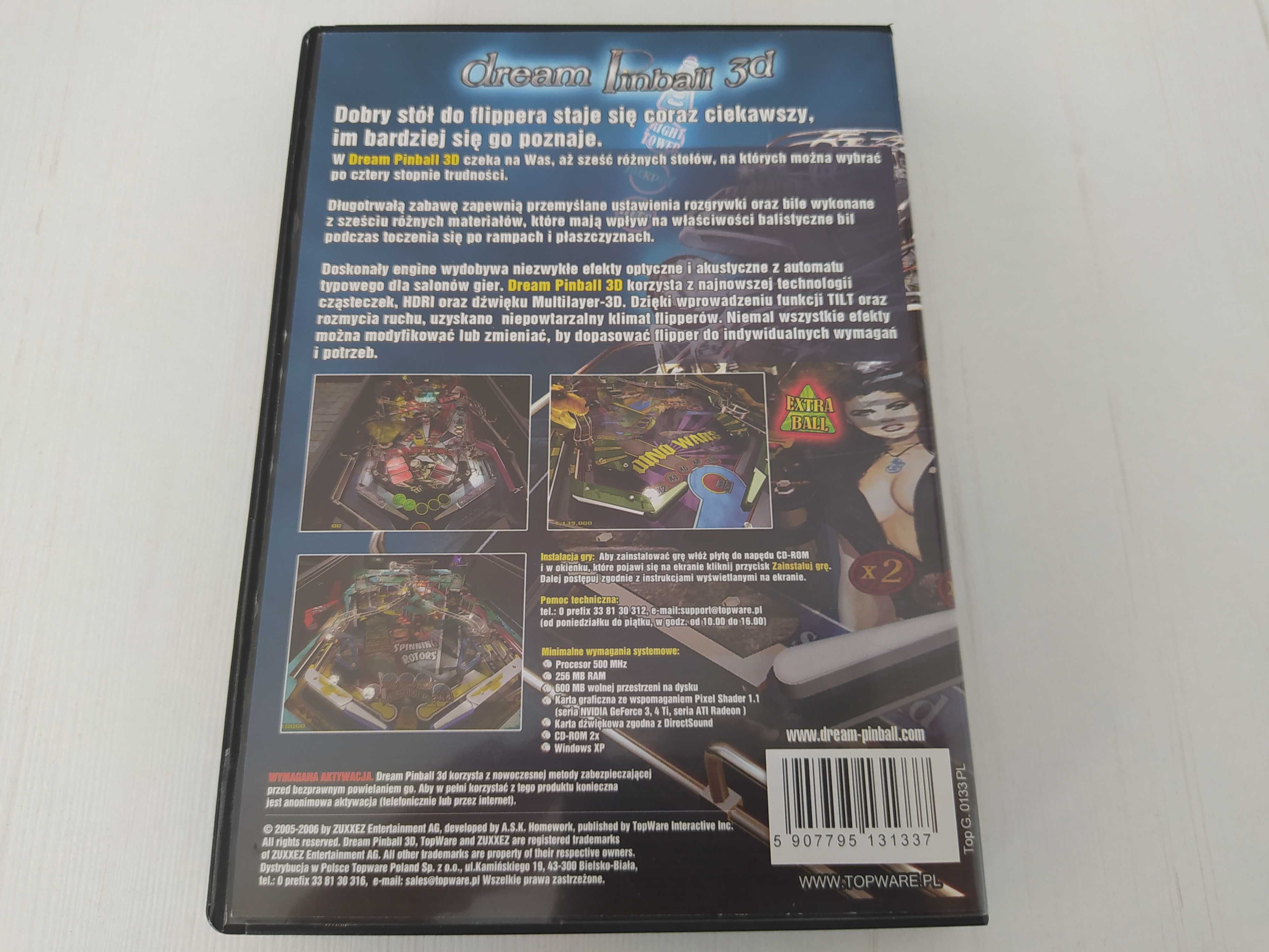 Dream Pinball 3d na PC / PL