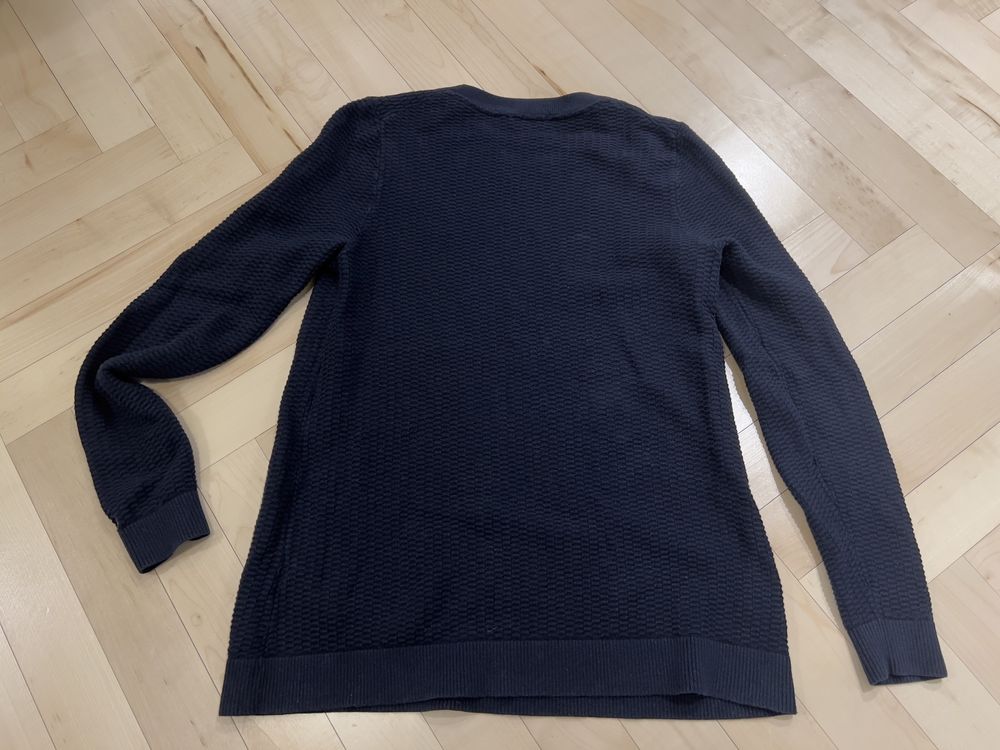 Sweter Tommy Hilfiger - granatowy S