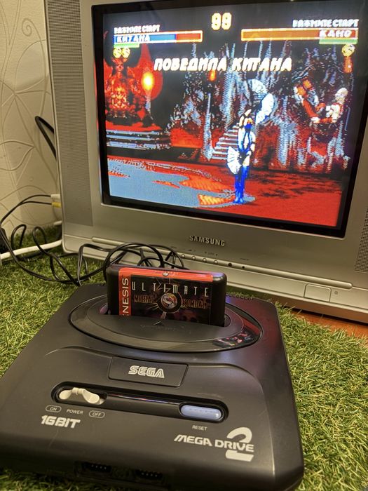 Оригінальна консоль SEGA MD2 asia +Ultimate