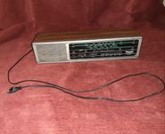 Rádio Vintage a Funcionar