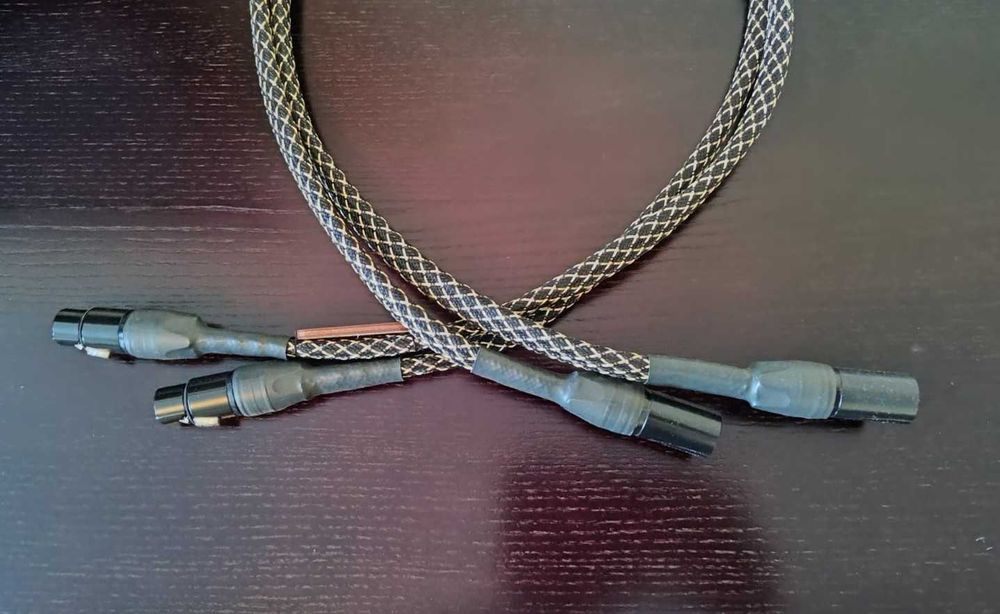 Балансний кабель 2XLR -2 XLR My Sound Silver 1 метр