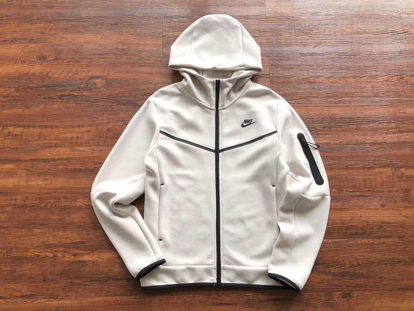 Чоловичий спортивний костюм Nike tech fleece Білий Є ОПТ