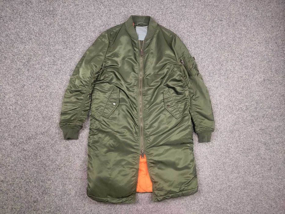 Куртка Alpha Industries оригінал мілітарі тактичний бомбер з кишенями