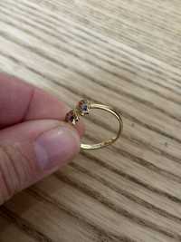 Продам серебрянное кольцо 925 в позолоте