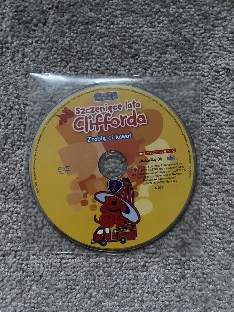 Płyta DVD Szczenięcie lata Clifforda