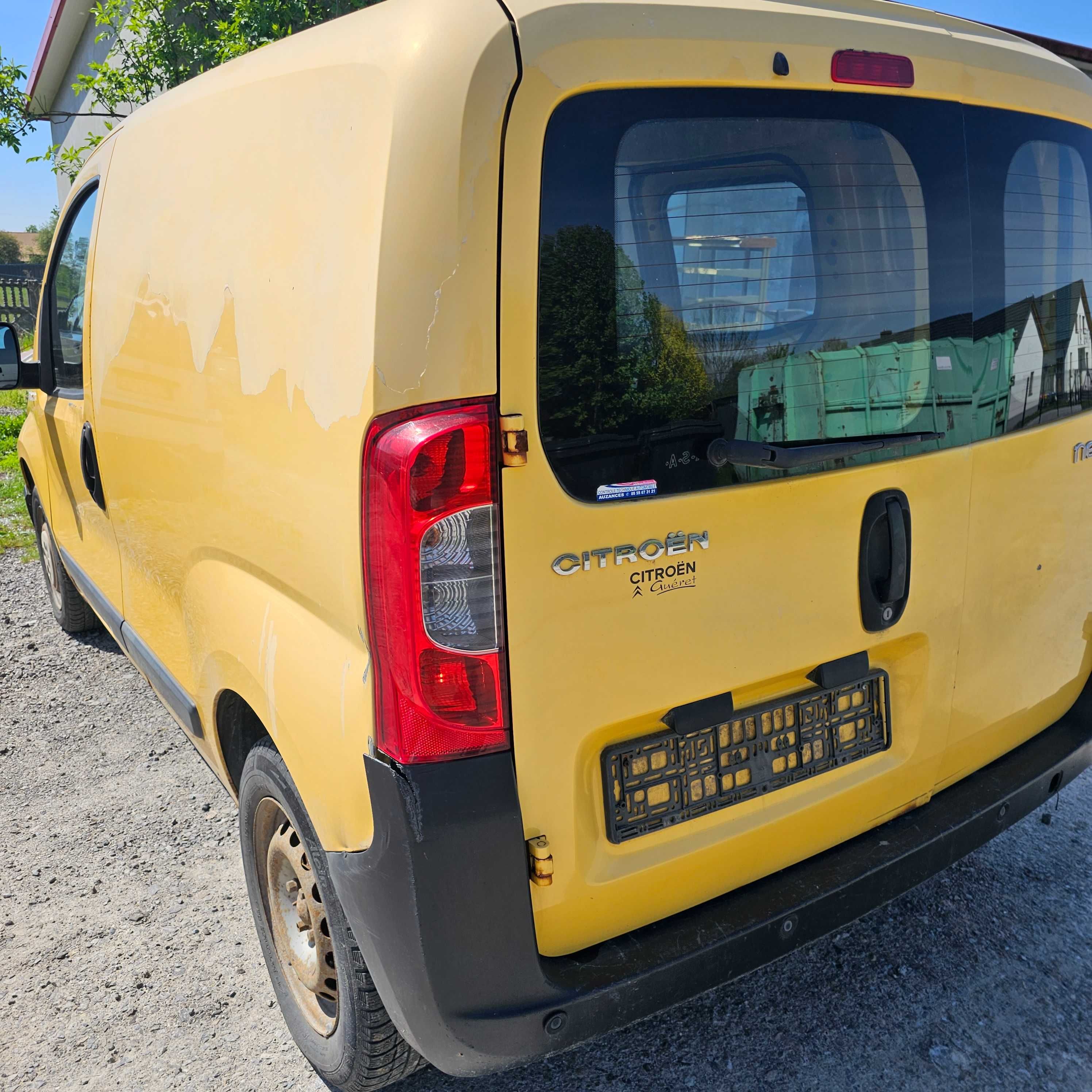 Citroen NEMO 1,4 HDI. Ubezpieczenie do 05,2026