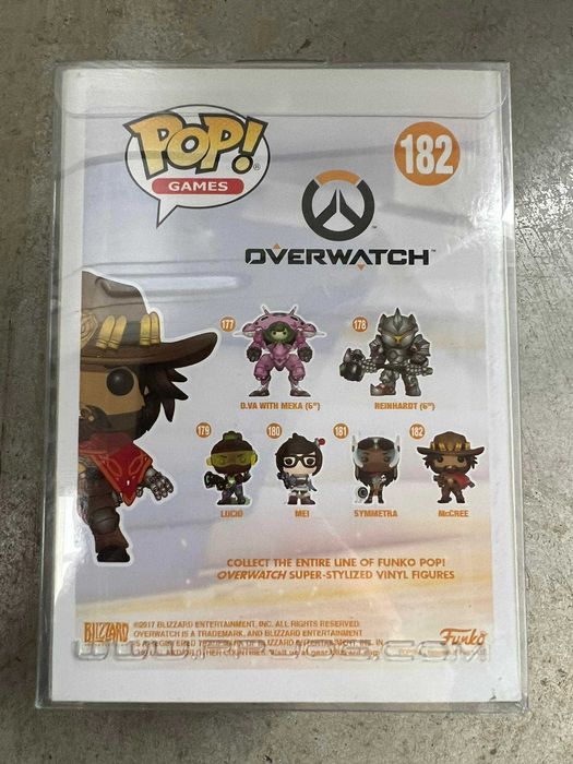 Figurka kolekcjonerska Funko POP Games 182 McCree Overwatch 2017