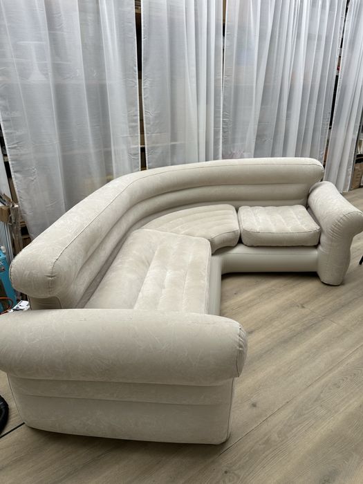 Intex sofa narożna dmuchana kanapa turystyczna (szczelna) bez dziur