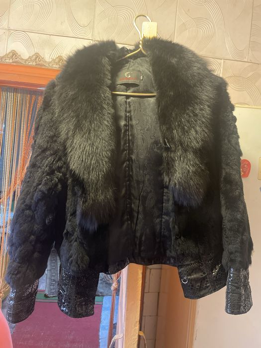 Шубка натуральный мех кролик