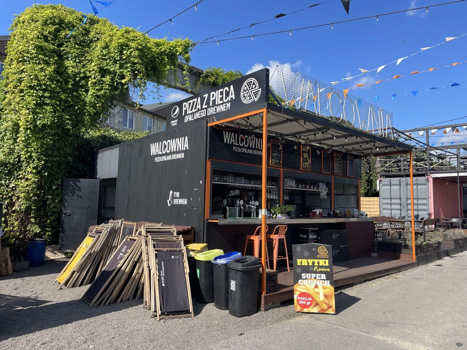 Kontener gastronomiczny, plyta warstwowa