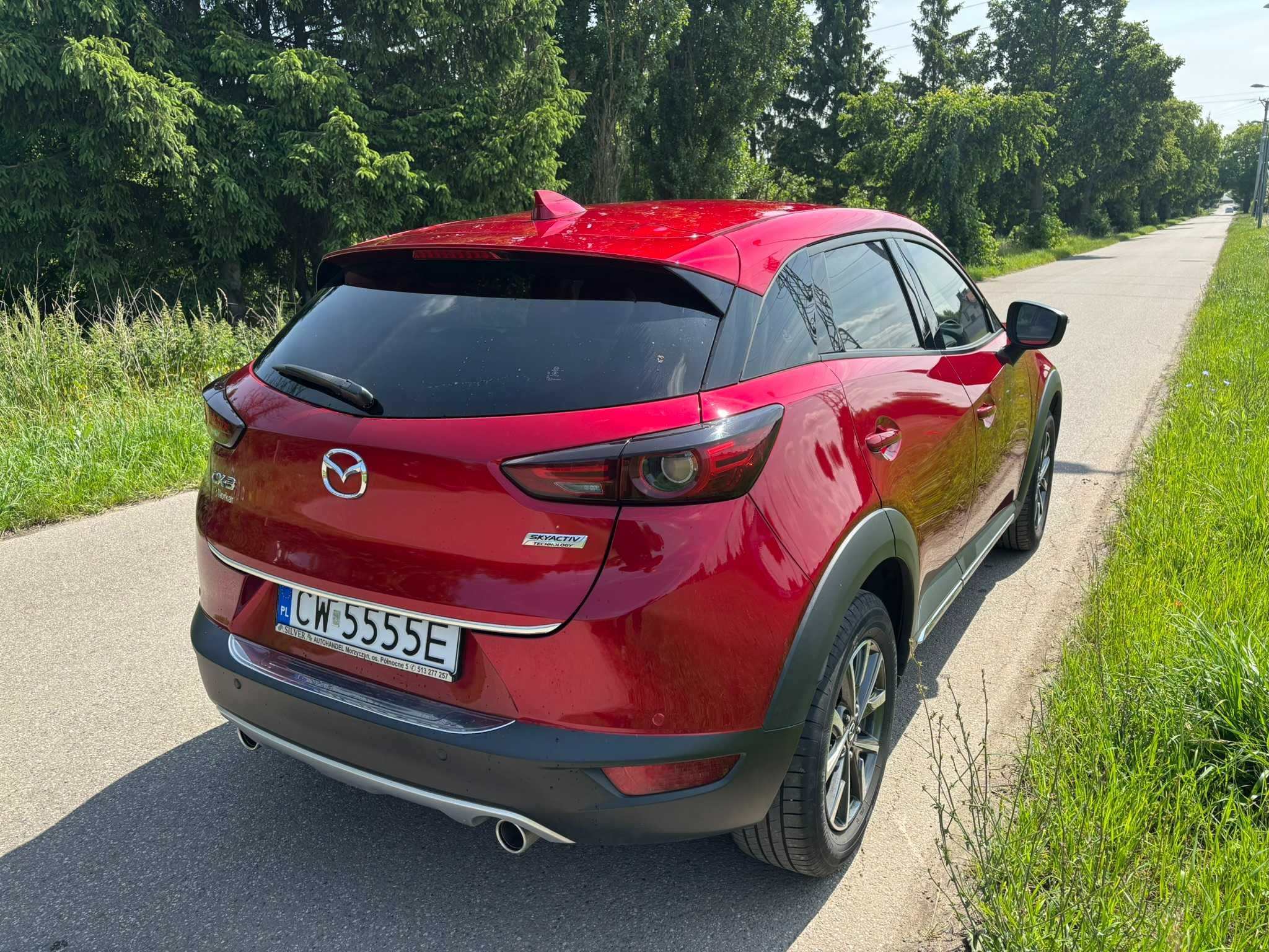 Mazda CX-3 SKY-ACTIV bogata wersja, niski przebieg