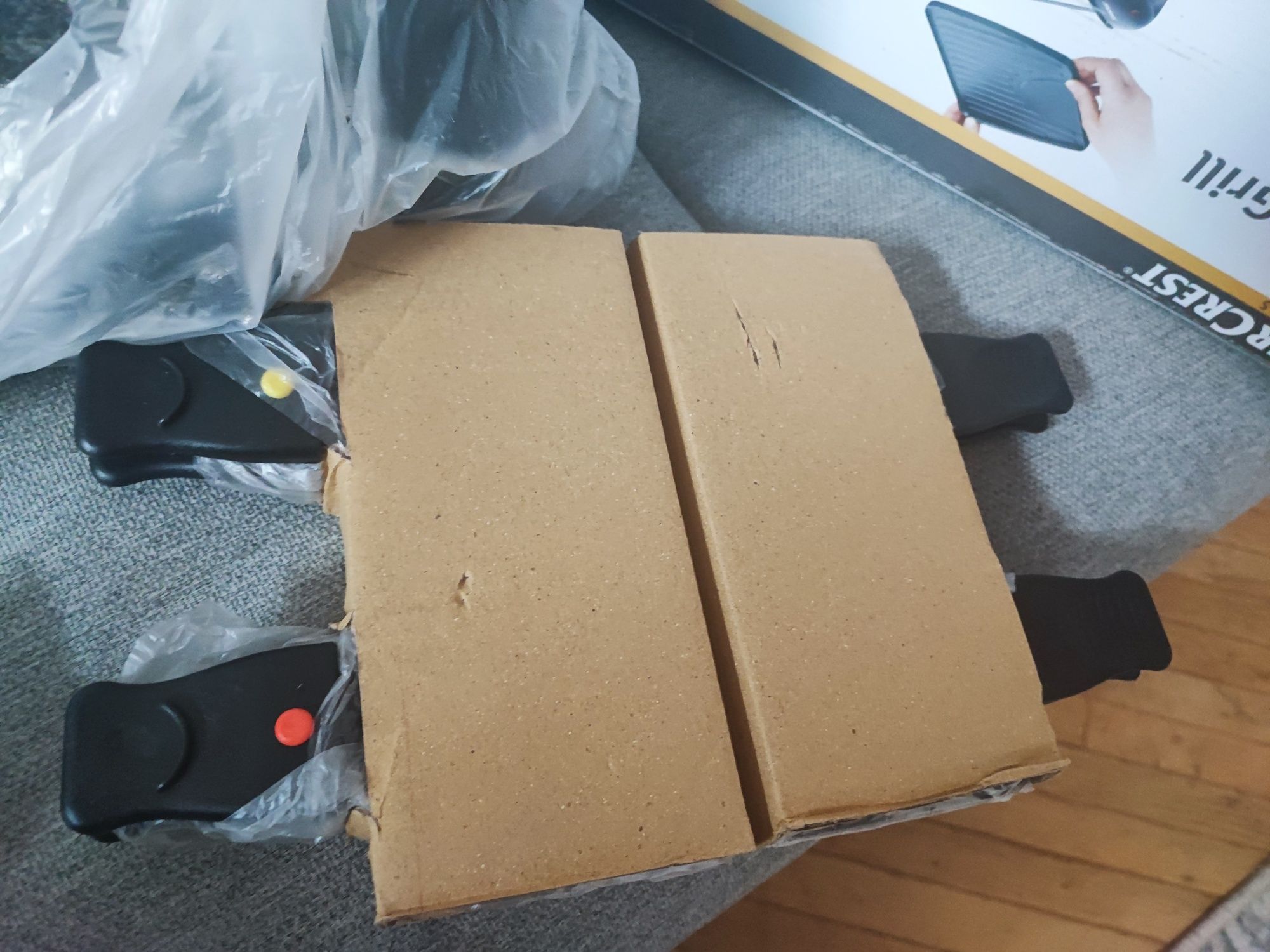 Nowy grill elektryczny Silverctest lidl kamienny z teflonem 1300w