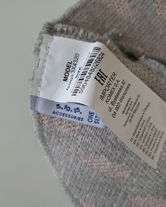 Komin sweterkowy golf serduszka 5.10.15 nowy