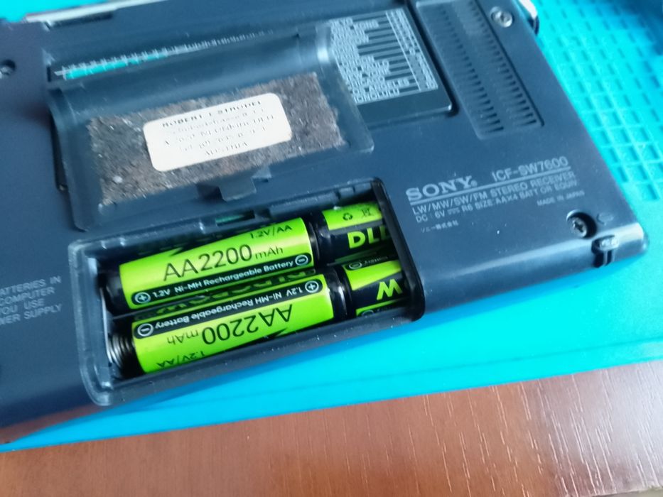 Всеволновый радиоприемник SONY ICF SW7600