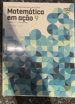 Matemática em ação 9 parte 1 e parte 3