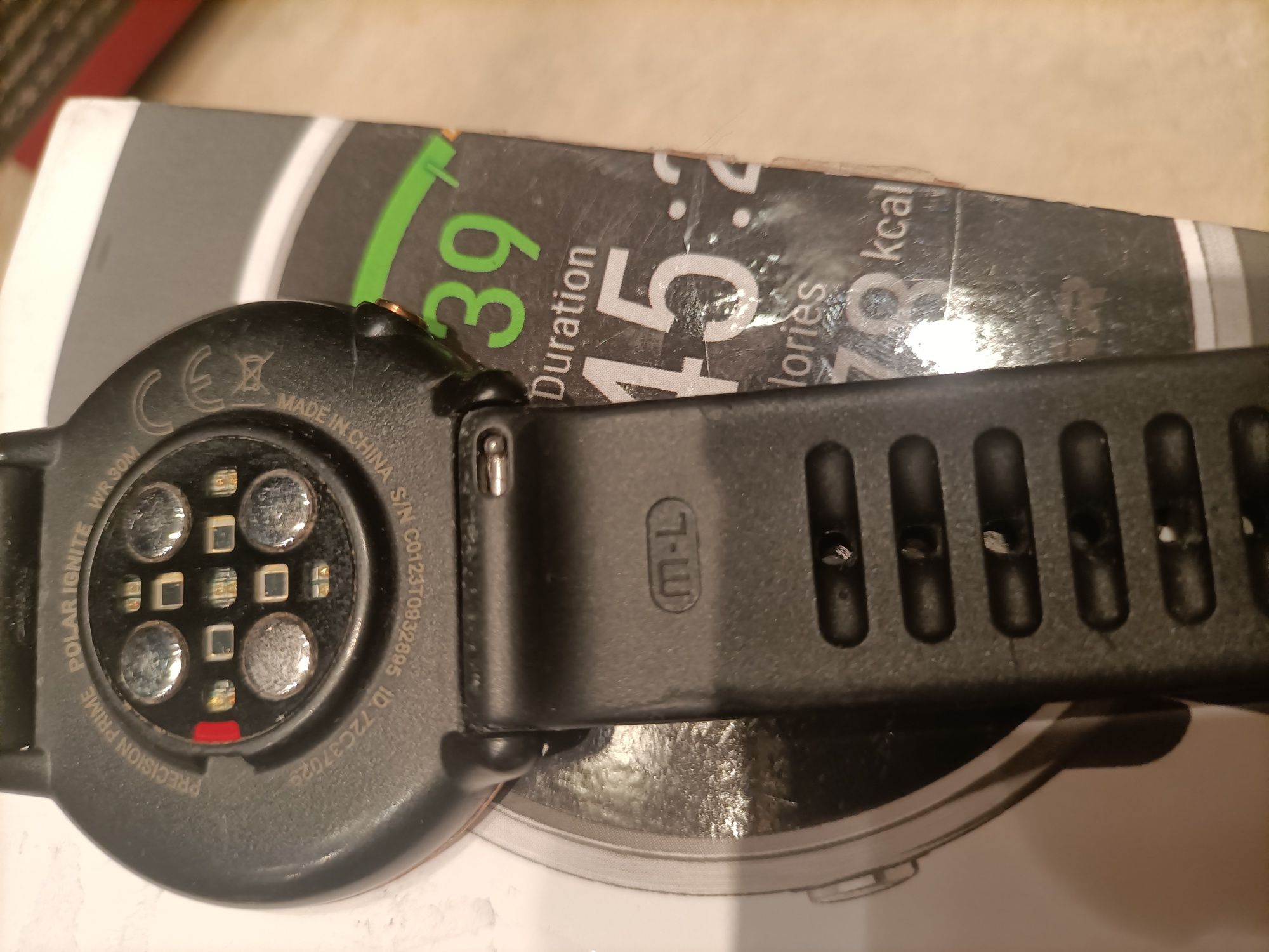 Polar Ignite miedź zegarek fitness puls/tętno GPS pasek M-L