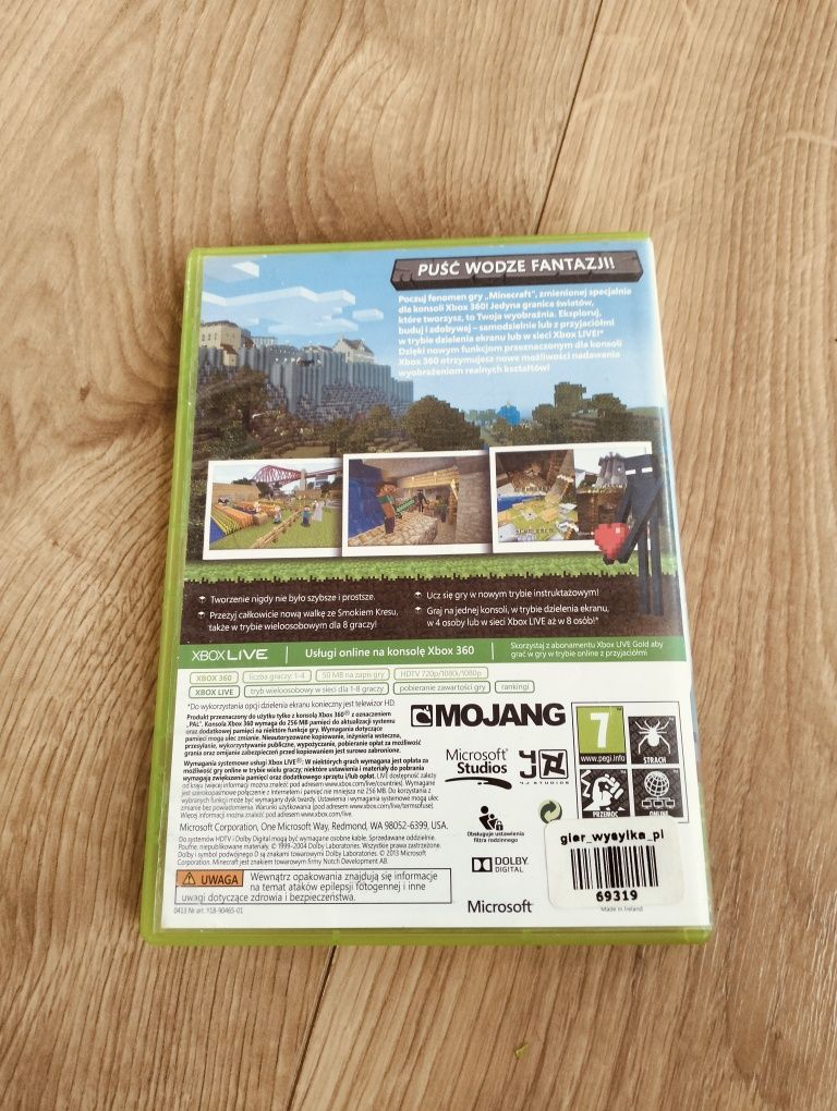 Minecraft Xbox 360